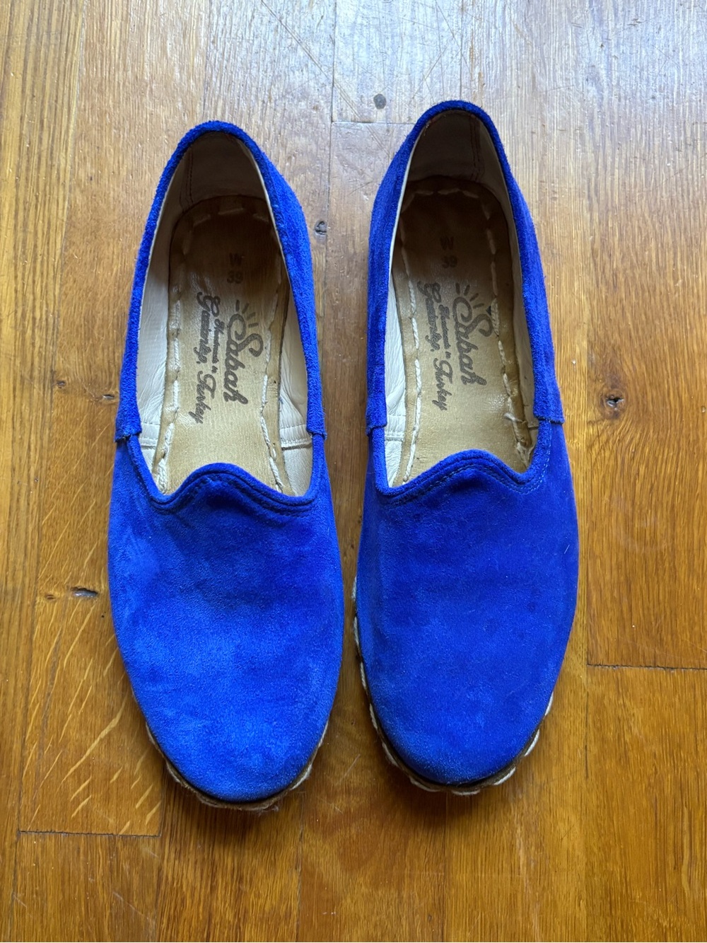 Sabah Women's Electric Blue Suede